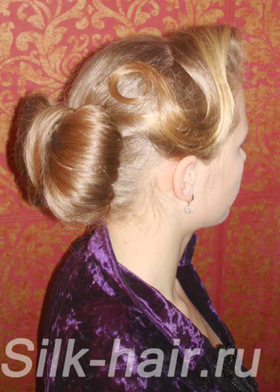 прическа бант