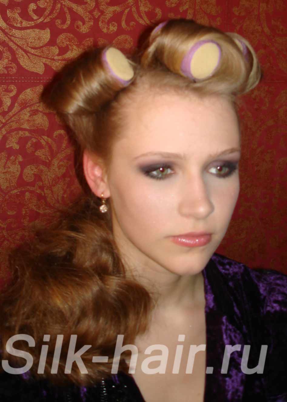 прическа бант