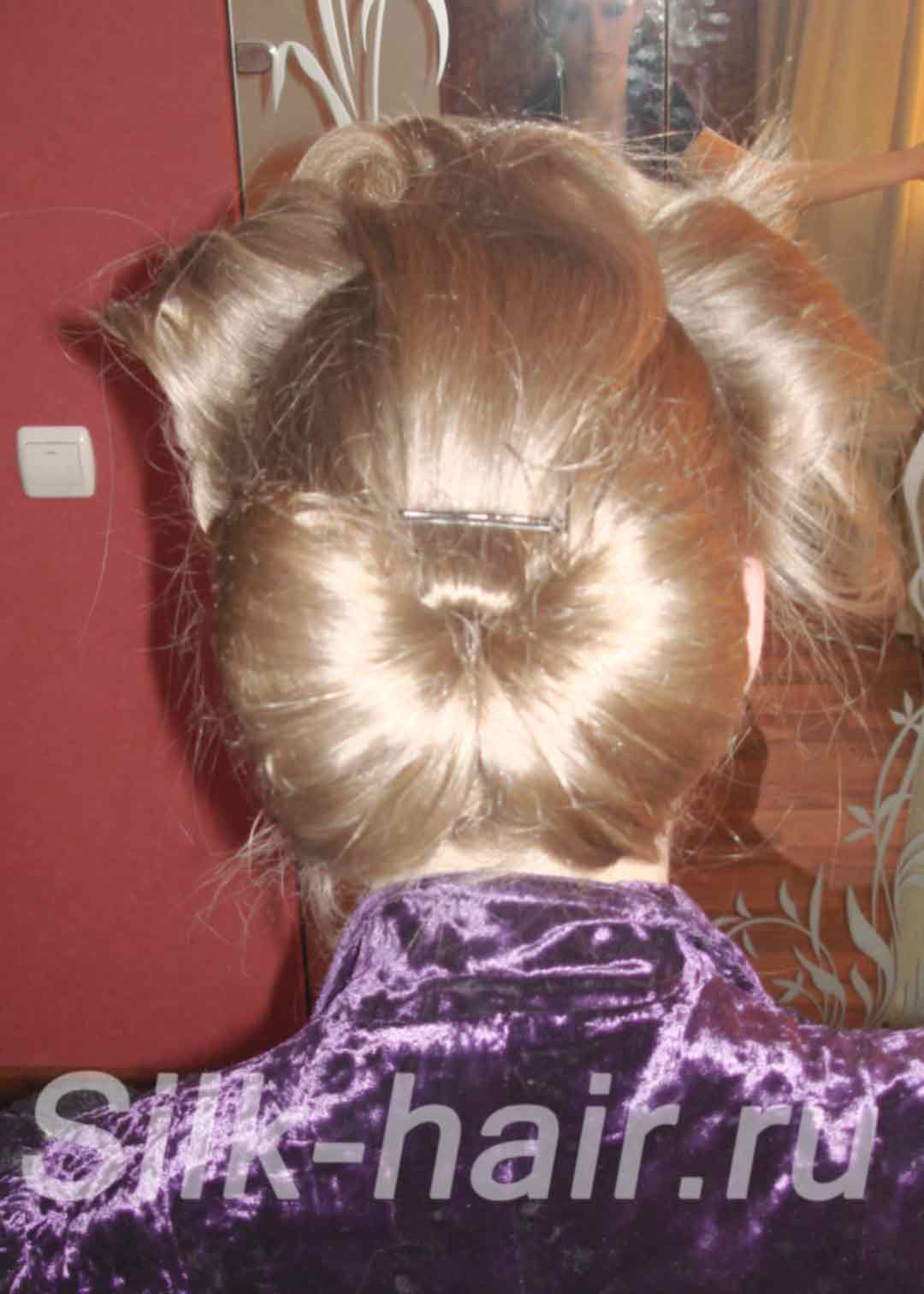 бант из волос